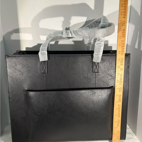 NWT BÉIS Large La Grande Fourre-Tout  Bag Black - Picture 6 of 16